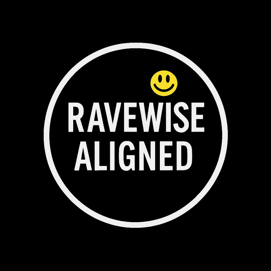 RaveWise Aligned Badge Protect The Culture. Respect The Vibe.